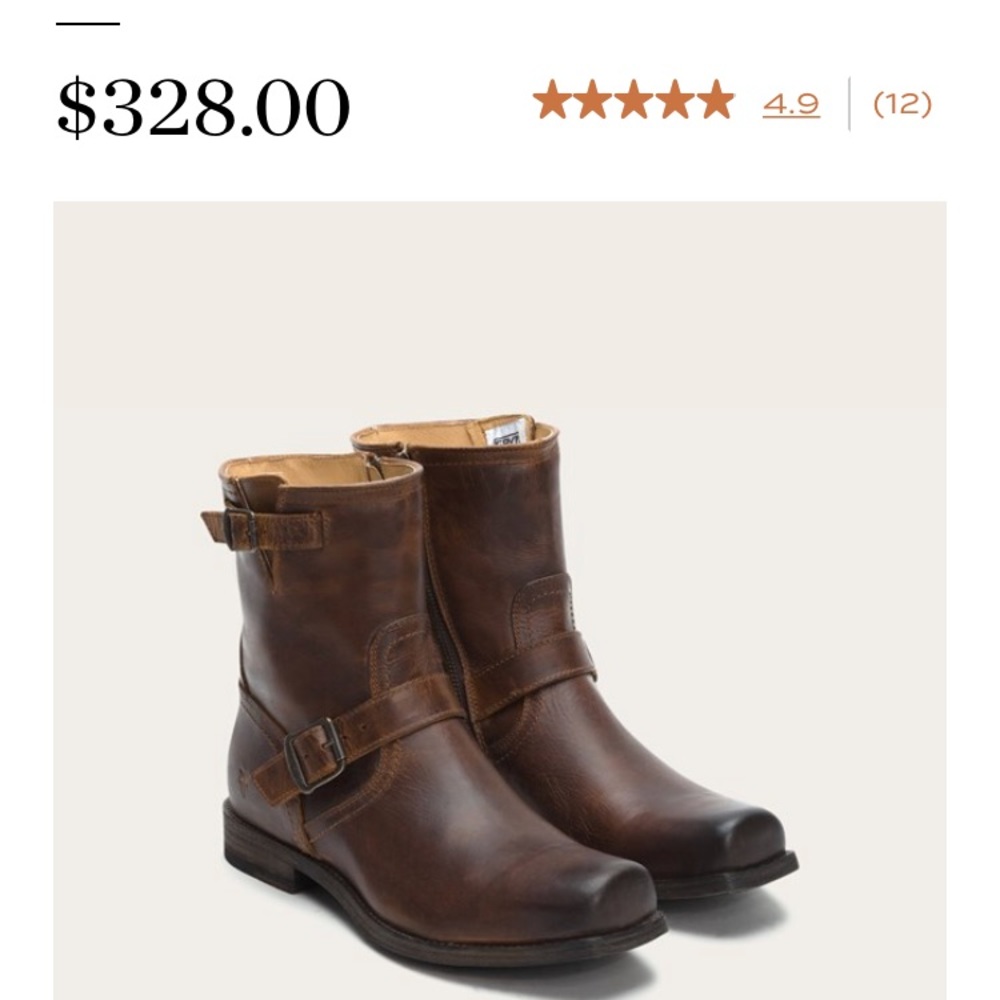 Frye Smith Engineer Boots Size 11